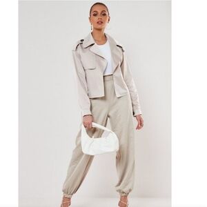 Missguided Cream Jacket
